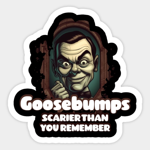 Goosebumps SCARIER THAN YOU REMEMBER Sticker by Pixy Official